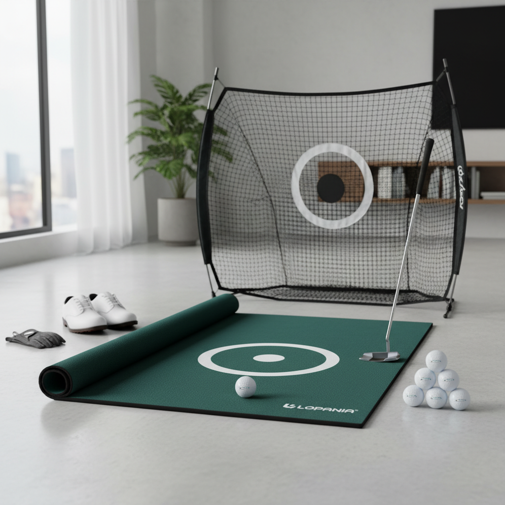 Entraînement golf